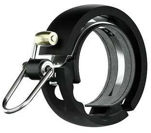 Knog Oi Luxe varpas, juodas profilis