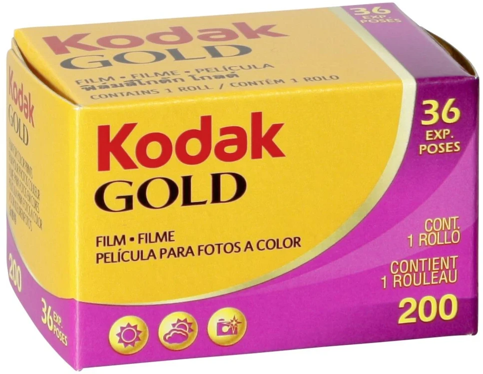 Fotojuosta Kodak Gold 200/36 kadrai