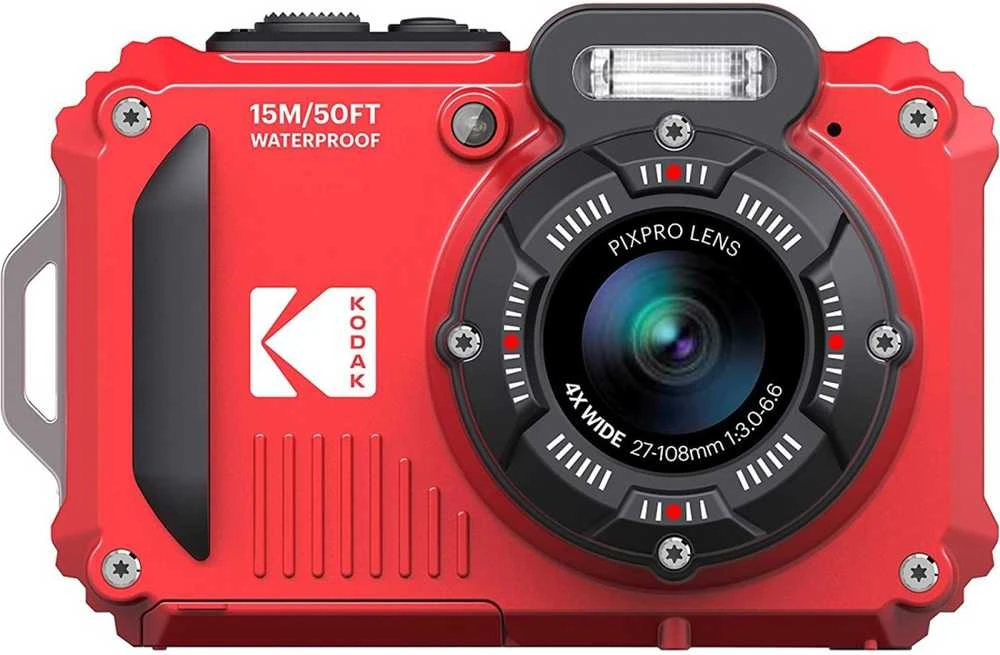 Kodak WPZ2 waterproof raudona