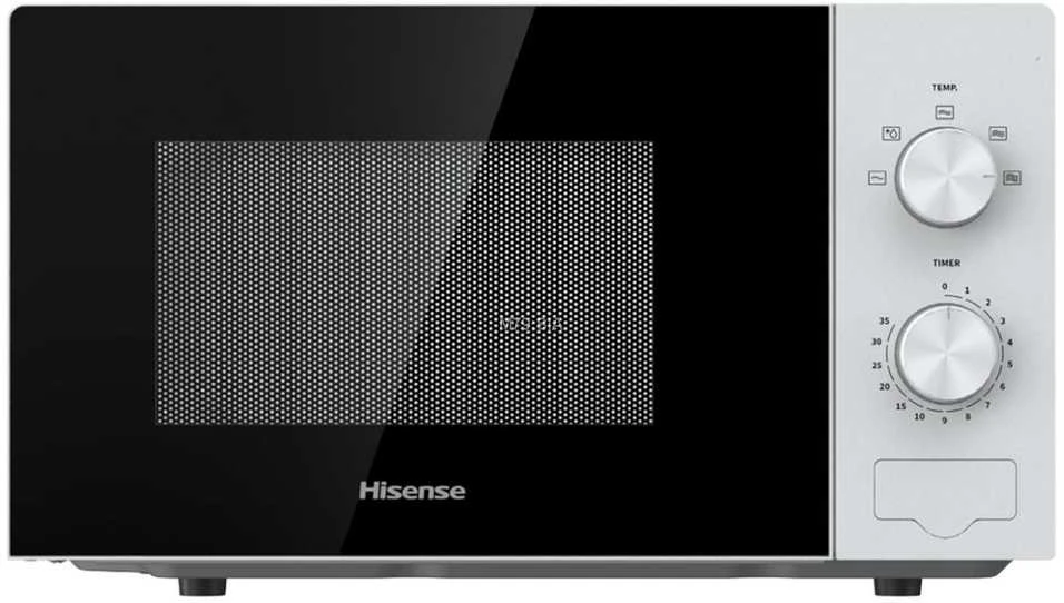 Hisense H20MOWP1 Baltas Solo mikrobangų krosnelė, stalviršinė, 20 l, 700 W