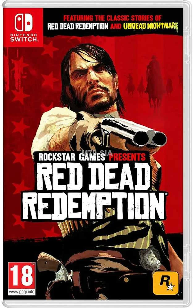 Nintendo Rockstar Games Raudona Dead Redemption
