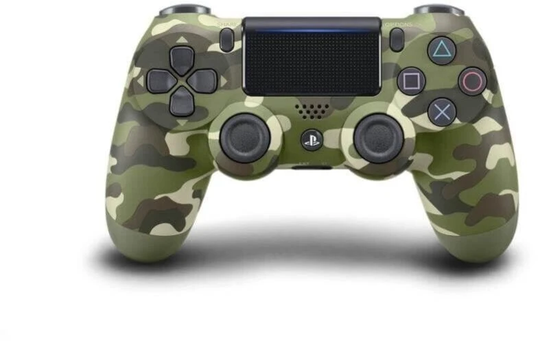 „GameBox P4“ universalus „Bluetooth“ valdiklis, skirtas „PlayStation 4“ ir „3“ / / kompiuteriui / televizoriui / televizoriaus priedėliui, kamufliažinis žalias