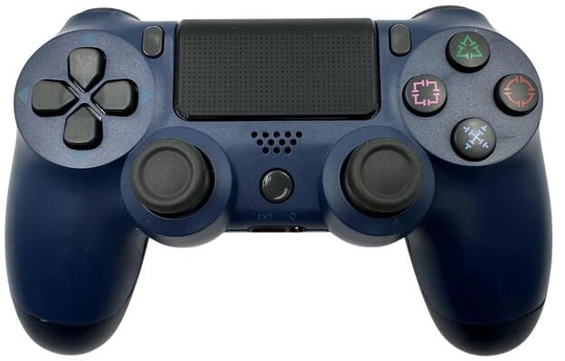 „GameBox P4“ universalus „Bluetooth“ valdiklis, skirtas „PlayStation 4“ ir „3“ / / kompiuteriui / televizoriui / televizoriaus priedėliui, mėlynas