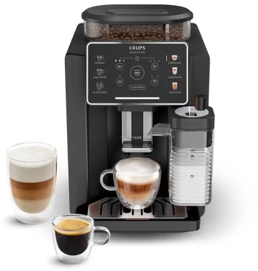 Krups Sensation Milk EA912H espreso kavos aparatas, 15 barų, 1450 W, su pieno sistema