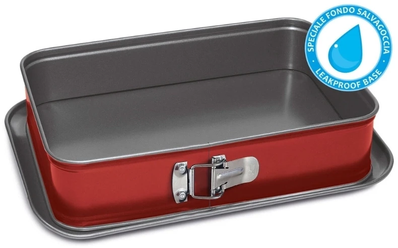 Hh Poland Guardini Cake tin rectangular Rossana 19x28x7cm