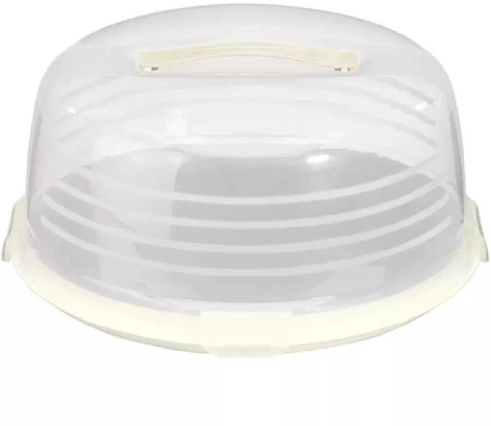 Curver Plastikinė torto laikymo dėžė 34,8 x 34,8 x 15,5 cm (172572)