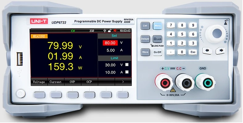 Uni-T UDP6720 laboratorijos maitinimo šaltinis