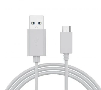 Forever laidas USB – USB-C 1,0 m 2A baltas