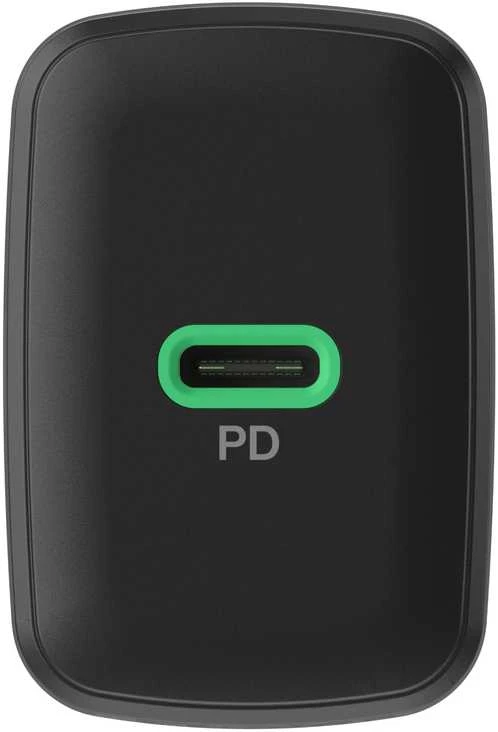 Green Cell Žalias Cell Greencell PowerSource Solo30 įkroviklis USB C juodas maitinimo adapteris 30 W maitinimo tiekimas