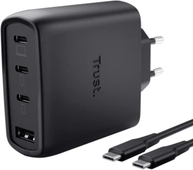 „Trust Maxo 65W“ universalus Juodas AC greitas įkrovimas vidaus patalpoms