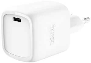 „Trust Maxo“ 30 W USB-C GaN balta