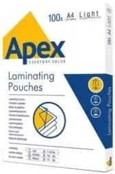 Fellowes APEX - Light A4 laminavimo plėvelės, 100 vnt (6003201)