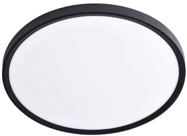 Lubinis šviestuvas Kinkiet Eko-Light LED 18W 3CCT 2160lm 230*25mm. IP44 Juodas