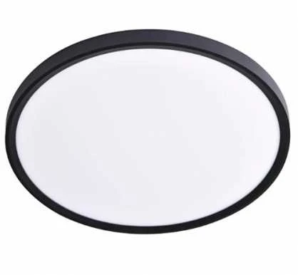 Lubinis šviestuvas Visional Kinkiet Eko-Light LED 18W 3CCT 2160lm 230*25mm. IP44 Juodas