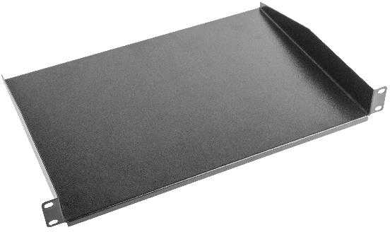 Serverių lentyna LANBERG AK-1008-B Lanberg fixed shelf 19, 1U/483x315mm, max load capacity iki 20kg juodas