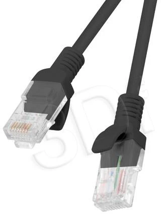 LANBERG PCU5-10CC-0100-BK Patchcord RJ45 kat. 5e UTP 1m judas