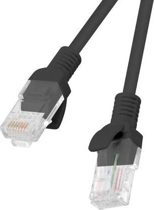 Lanberg PCU5-20CC-0025-BK tinklo kabelis Juodas 0,25 m Cat5e U/UTP (UTP)