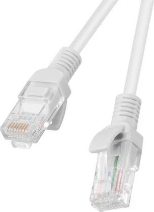 LANBERG PCU5-20CC-0300-S Lanberg Patchcord RJ45 kat. 5e UTP 3m Pilka, 10 pak