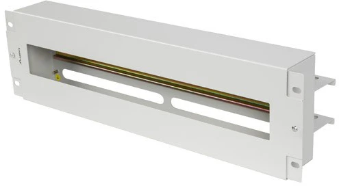 Lanberg 3U 19" įtampos paskirstymo skydas su DIN bėgelio TS-35 rutuliuku