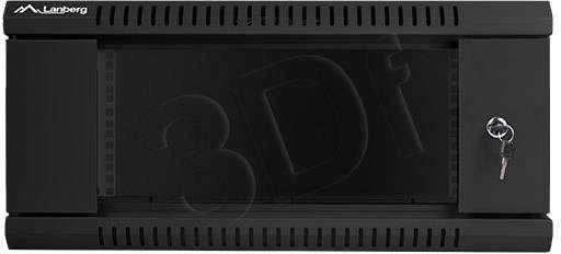 LANBERG WF01-6604-10B sieninis stovas 19 colių išmontuojamas plokščias paketas 4U/600x600mm juodas
