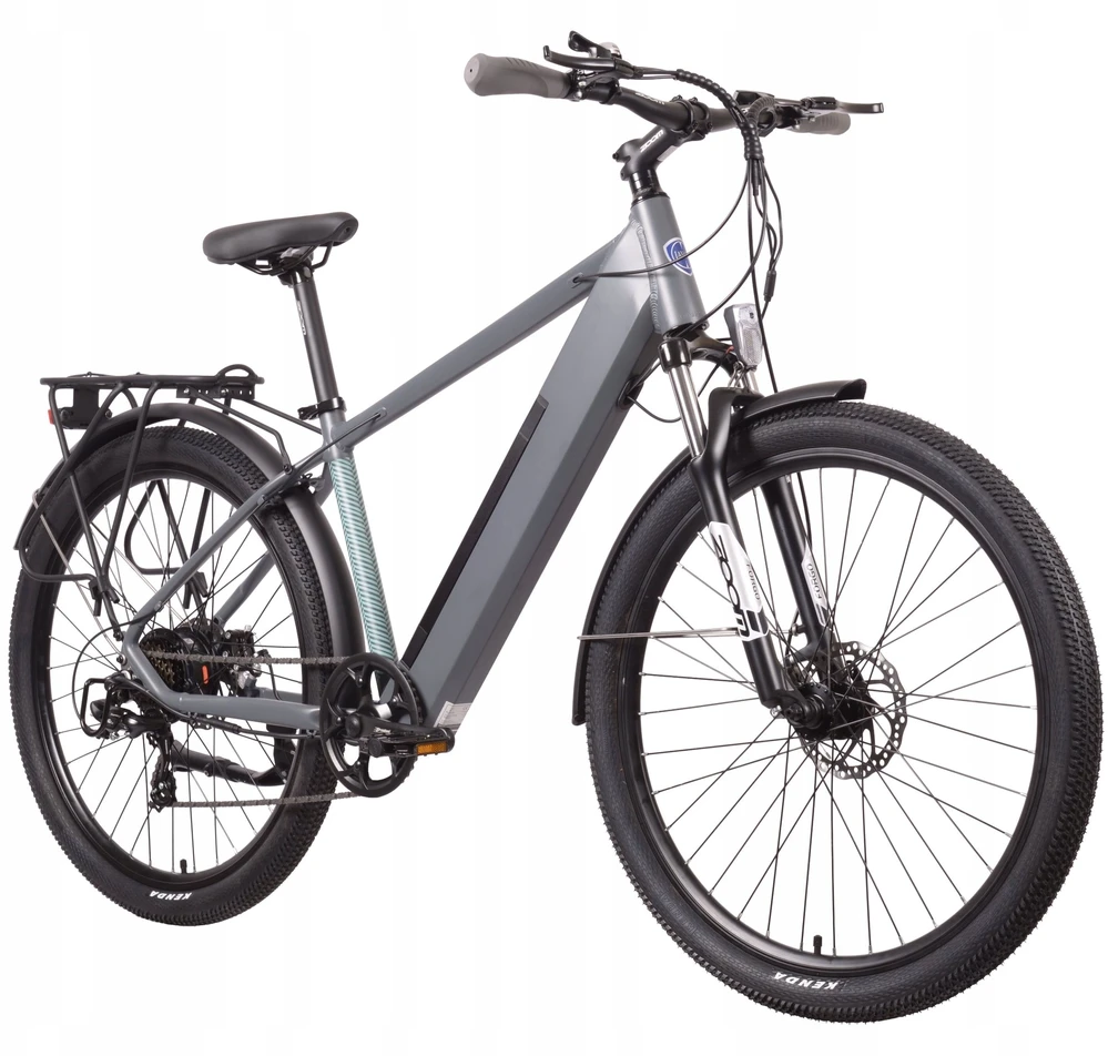 Airwheel Lancia Genio E-Bike, City E-Bike, Motor power 250 W, Wheel size 27.5 ", Garantija 24 month(s), Sidabrinis