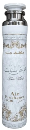 Lattafa Pure Musk Air Freshener purškiamas namų kvapas, 300 ml