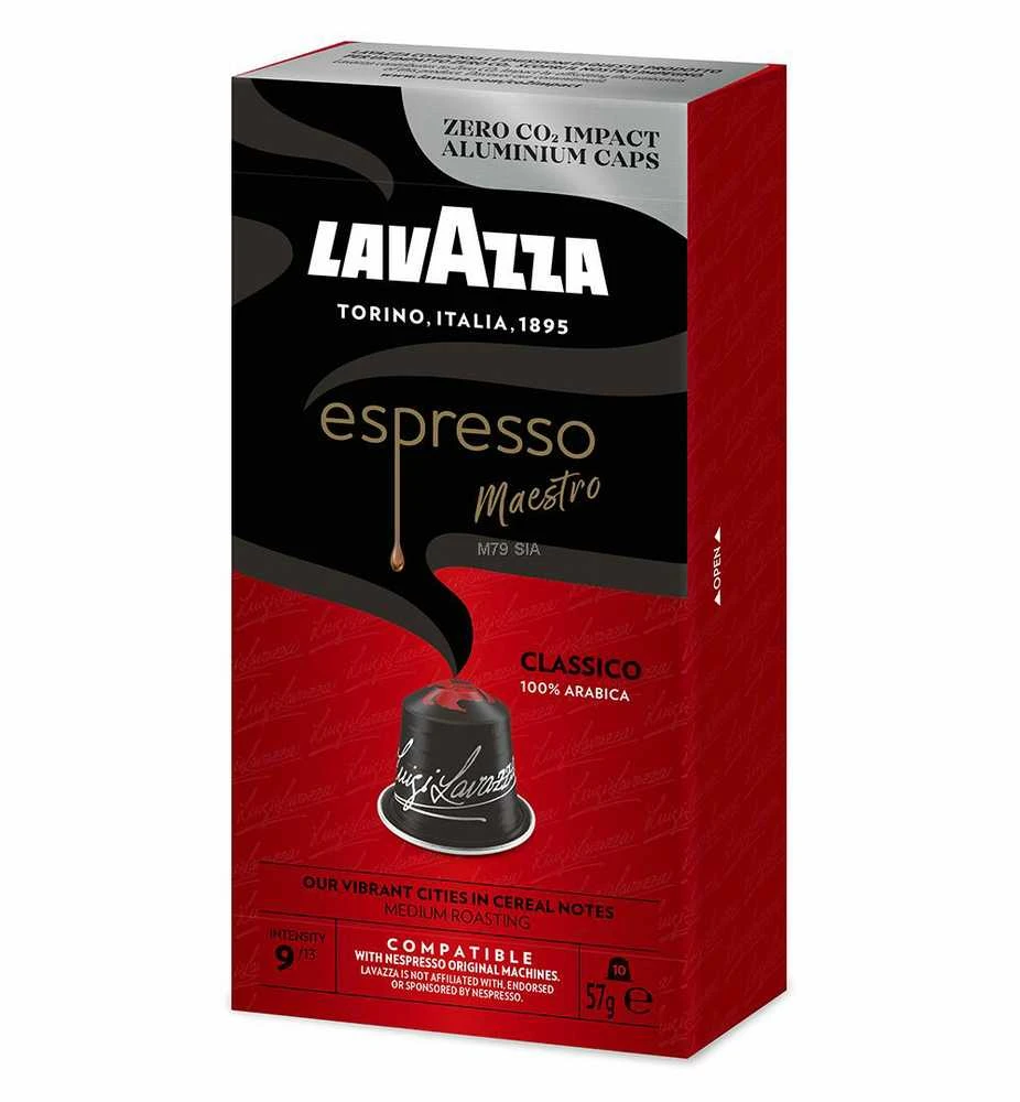 Kavos kapsulės LAVAZZA Espresso Classico, 10vnt