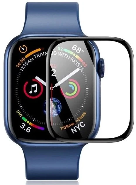 LCD apsauginis stikliukas Dux Ducis Pmma (2Pack) Apple Watch 41mm juodas