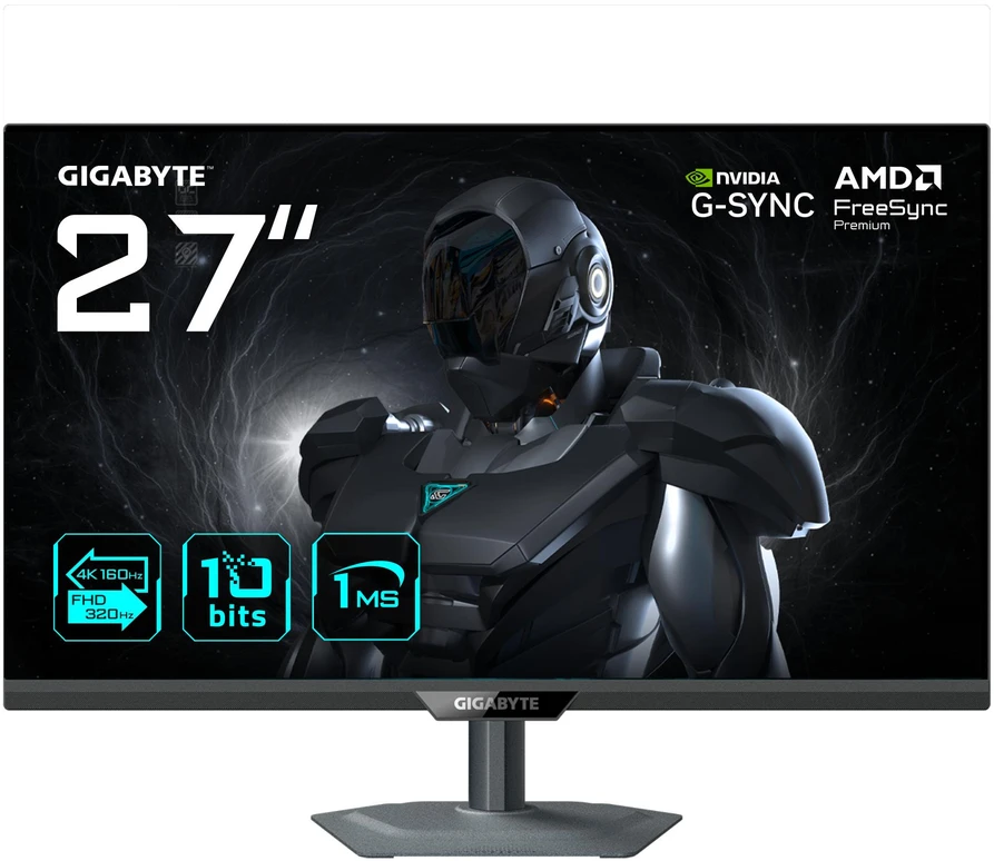 LCD Monitorius GIGABYTE 27 " 3840 x 2160 pikselių 4K Ultra HD Native aspect ratio 16:9 LED Flat G27UPEK