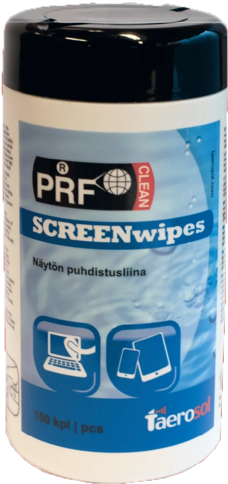 Valiklis PRF LCD/TFT ekranų valymo servetėlės 100vnt Taerosol