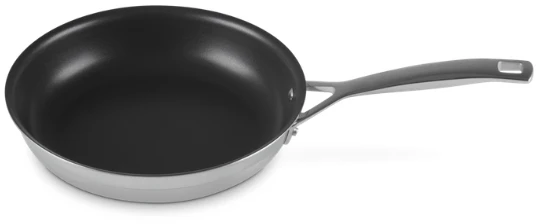 Virtuvės Indai - Le Creuset Keptuvė 3-Sluoksnė Neprideganti 24cm Nerūdijančio Plieno