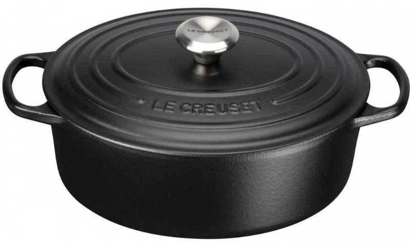 Kepimo indas - Le Creuset Signature 31 Cm Juoda