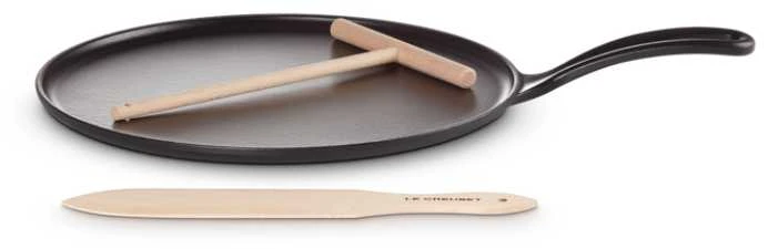 Keptuvė - Le Creuset Ketaus Blynelė 27cm Nesvylančio Paviršiaus Juoda