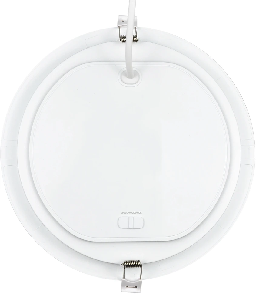 Led Line Lite Įmontuojamas LED šviestuvas MOLLY, 230Vac, 24W, 2400lm, CCT (3K/4K/6K), apvalus, baltas, D 220mm