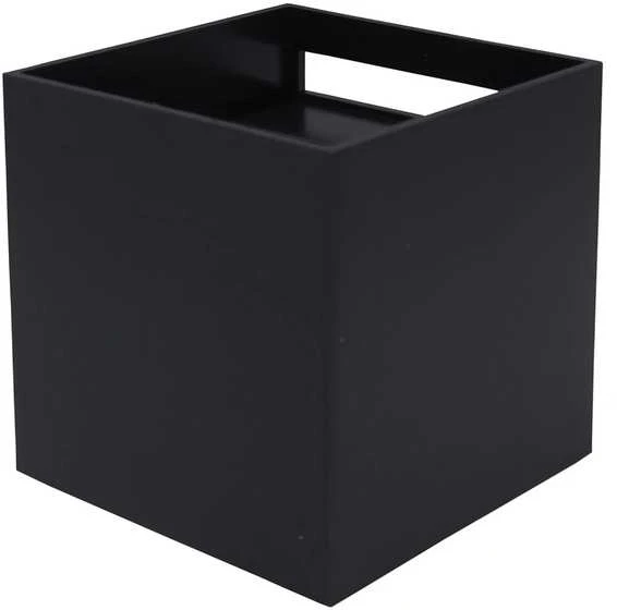 Sieninis šviestuvas Led Line Lite Sieninis lauko šviestuvas CUBE 2x3W 3000K, reguliuojamo švietimo kampo, juodas spalvos