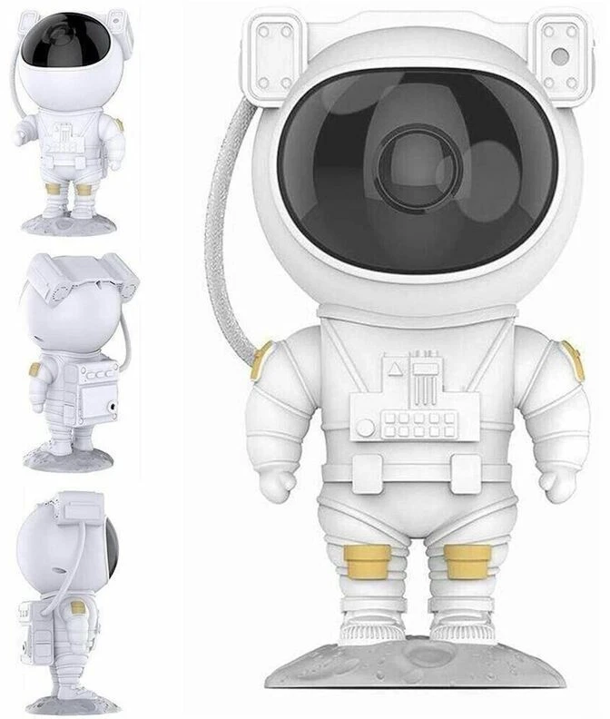 iLike Astronautas baltas žvaigždžių projektorius LED Disco