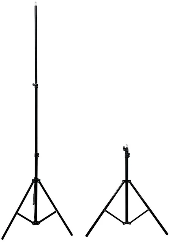 Elight 16M Premium Stabils metāla statīvs 1.6m maksimālais 1/4 skrūves Led gredzens / Kamera fiksēšana Melns