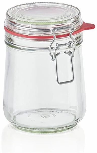 Leifheit Hermetiškas stiklinis indelis 800 ml