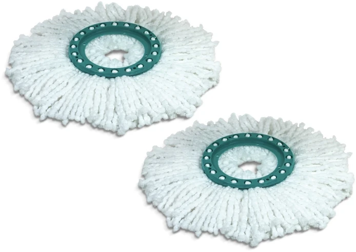 Leifheit 52094 Pakeičiamos šluostės galvutės TWIST DISC 2 vnt.