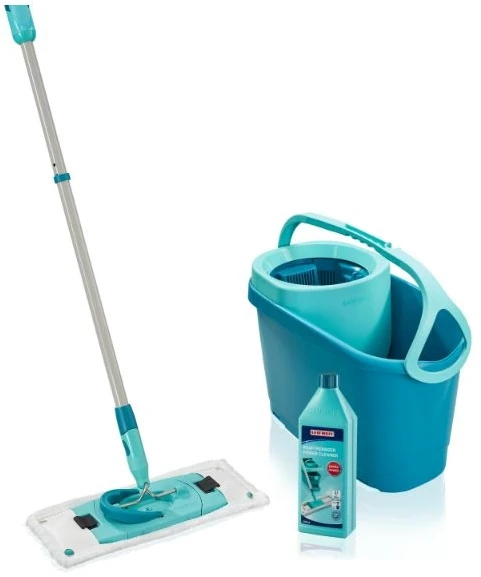 Leifheit 52127 rinkinys - šluostė ir kibiras „Clean Twist M Ergo“ + NEMOKAMAS itin stiprus grindų valiklis 1 l