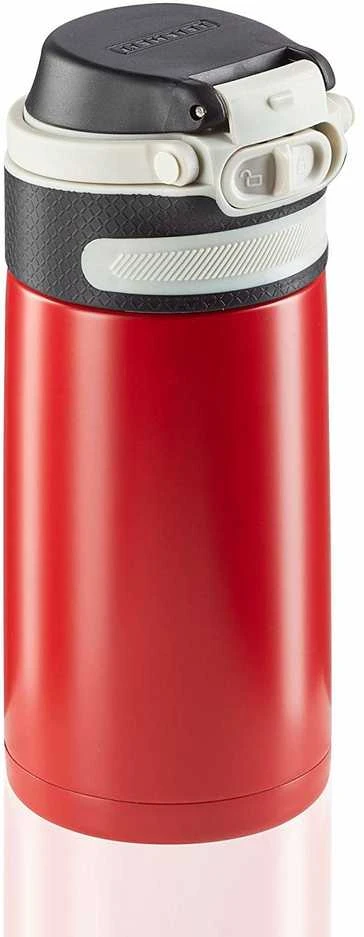 Leifheit 03245 travel mug 350 ml Juodas, Raudona Nerūdijantis plienas