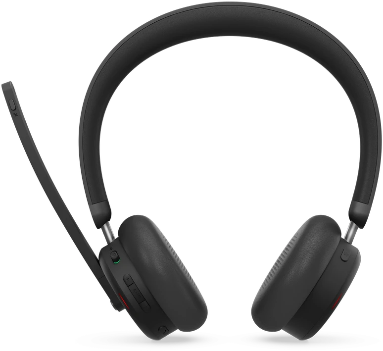 Lenovo Dual-Mode Belaidės ANC Ausinės 6550 (USB-A, Teams) | 4XD1S19777 | Su mikrofonu | Bluetooth | Juodas