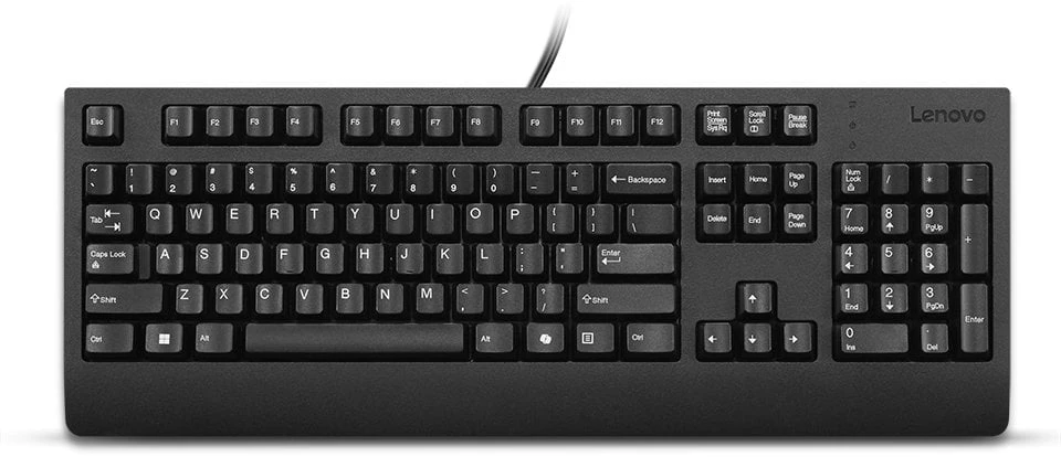 Lenovo Preferred Pro II Klaviatūra su USB jungtimi-US Euro | Klaviatūra | su laidu | US Euro | Juodas