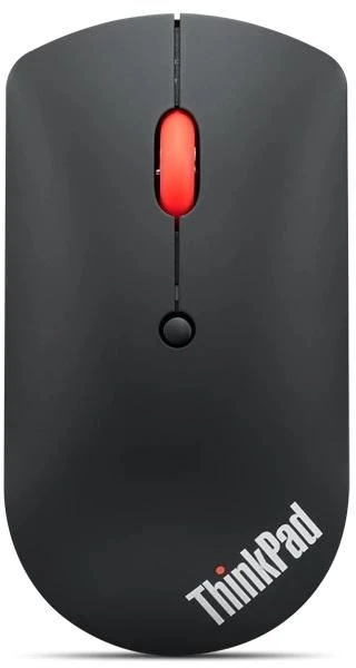 Lenovo | „ThinkPad“ tyli „Bluetooth“ pelė | Belaidė | „Bluetooth 5.0“ | Juoda | 1 metai(-ų)