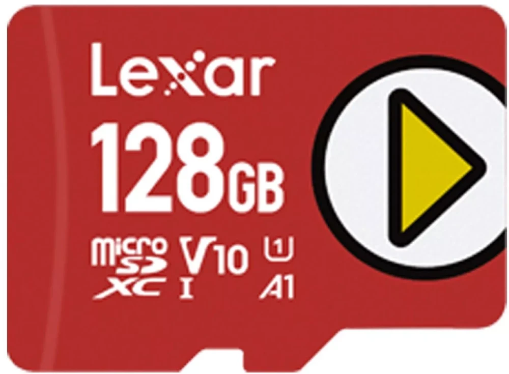 Atminties kortelė Lexar PLAY | 128 GB | Micro SDXC | Flash atminties klasė 10