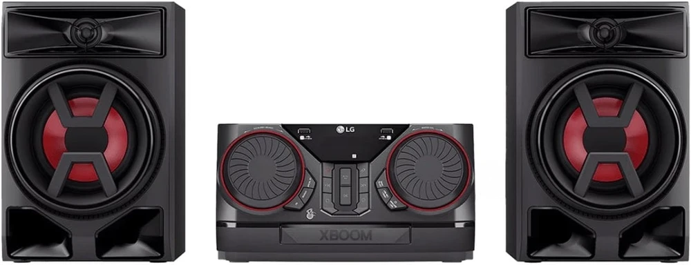 Muzikinis centras LG CK43N.DEUSLLK home garso sistema Home audio mini system 300 W Juodas