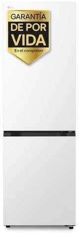 LG Šaldytuvas | GBBSJ10ESW | Energy efficiency class E | Free standing | Combi | Height 186 cm | Šaldytuvas net capacity 220 L | Šaldiklis net capacity 113 L | Ekranas | 35 dB | Baltas
