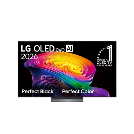 Televizorius LG OLED 4K evo AI C6 TV | OLED65C61LA | 65 | Smart TV | webOS | UHD | Juodas