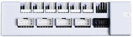 Lian Li EDGE HUB, 4x USB, 6x PWM – baltos spalvos