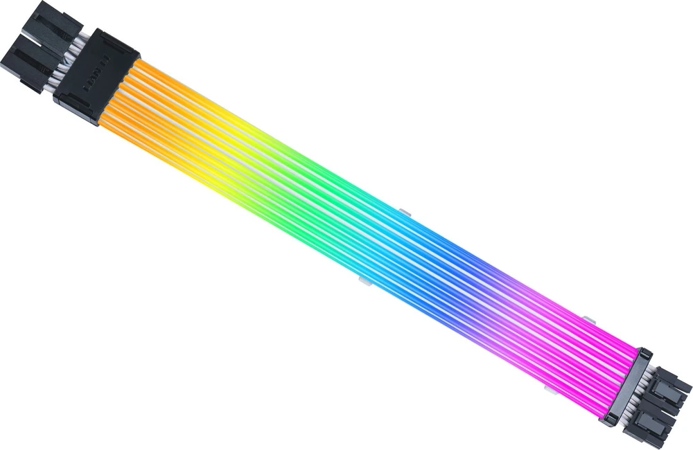 Lian Li Strimer belaidis GPU 2×6+2 kontaktų RGB GPU kabelis